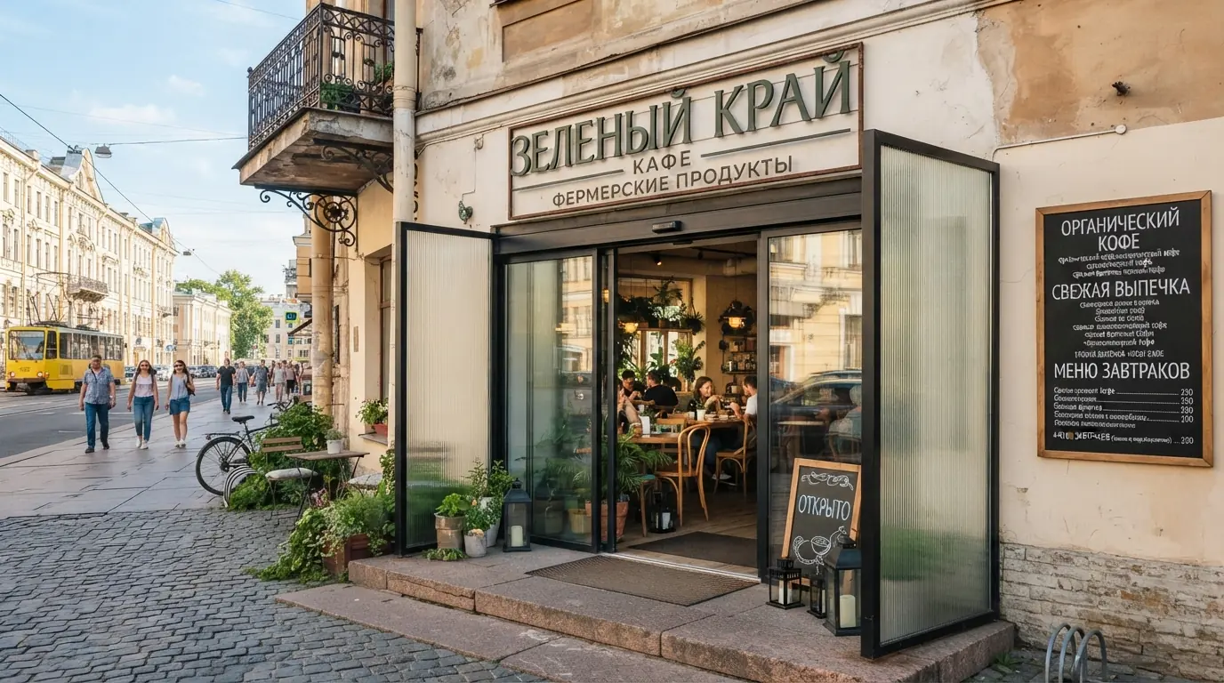Автоматические двери в квартире — пример 3